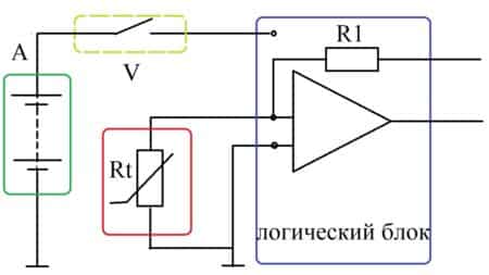 К1019ем1 датчик температуры схема