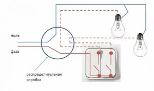 Подключение реле света