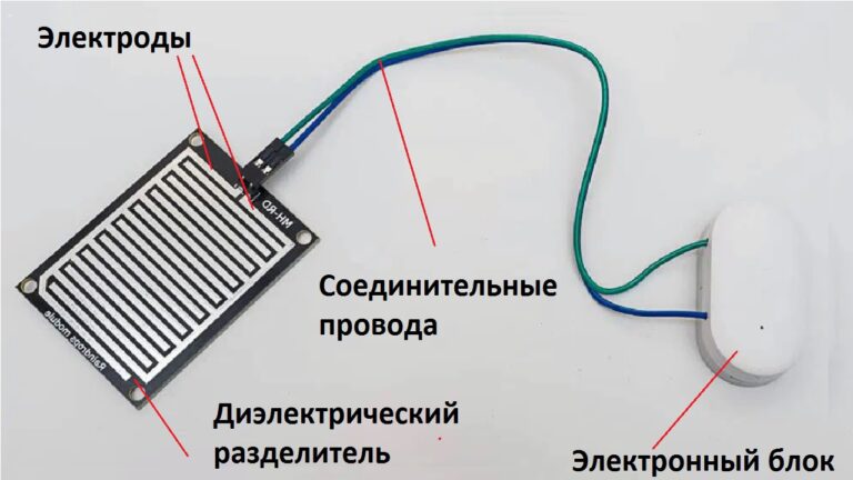 Датчик протечки воды: назначение, устройство, принцип работы, схемы ...