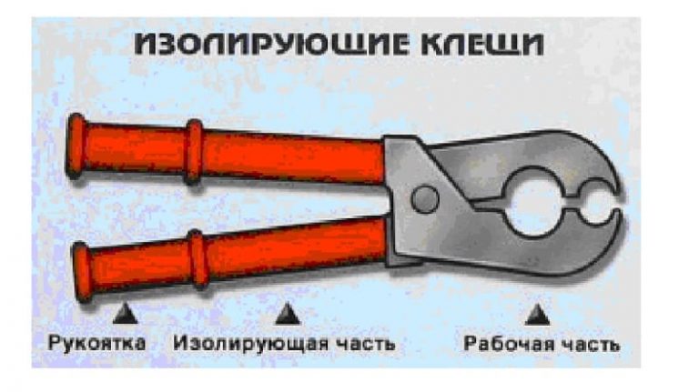 Изолирующие клещи: назначение, конструкция, правила использования